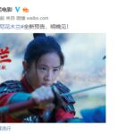 《花木兰》电影新剧照曝光 全新预告明晚发布
